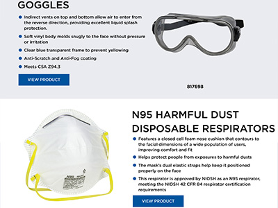 WCPG COVID PPE Email