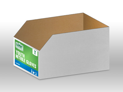 Glove Bin Concept Rendering