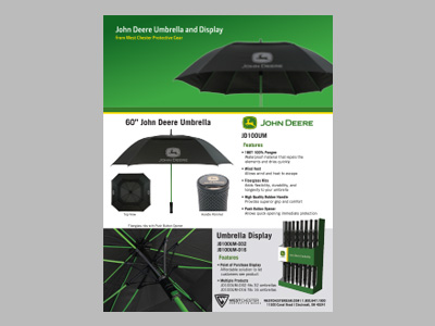 John Deere Umbrella Sell Sheet